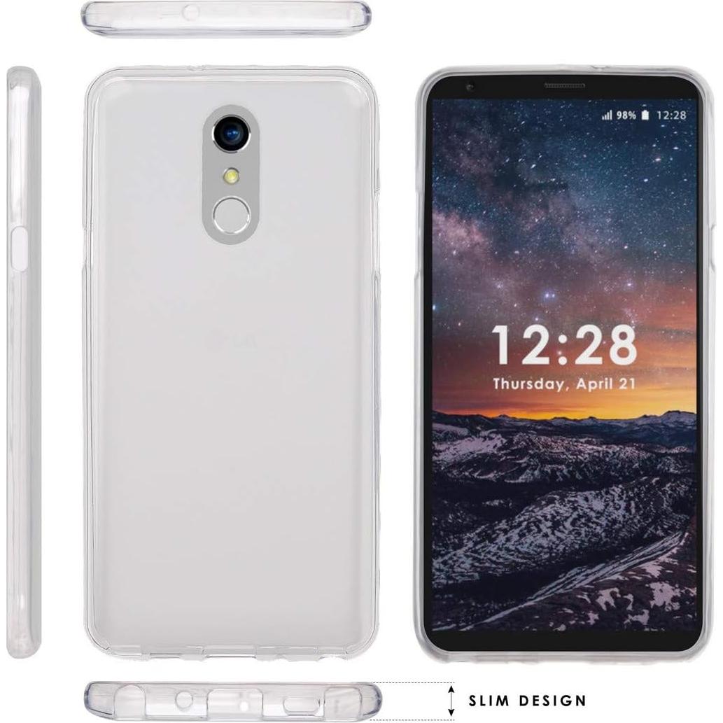 Funda TPU Transparente Mate para LG Stylo 4 - Nakedcellphone