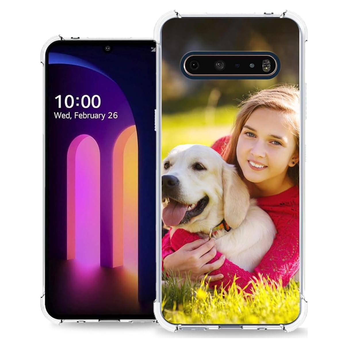 Funda Personalizada LG V60 ThinQ 5G Transparente 1 Foto