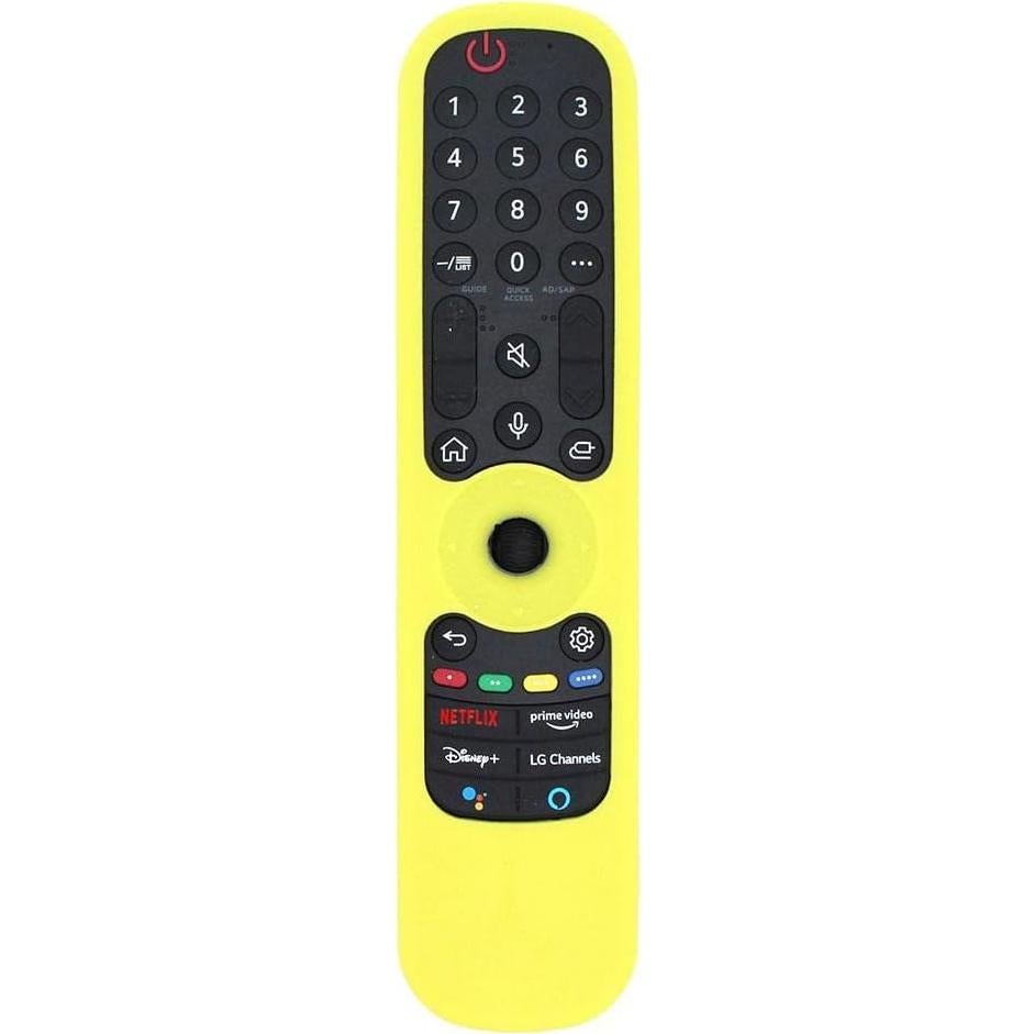 Funda de Silicona Anderic para Control Remoto LG AN-MR21GA Amarillo