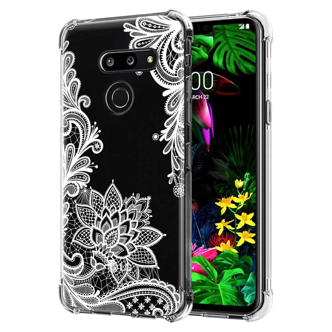 Funda protectora delgada TPU Mandala para LG G8 ThinQ 2019