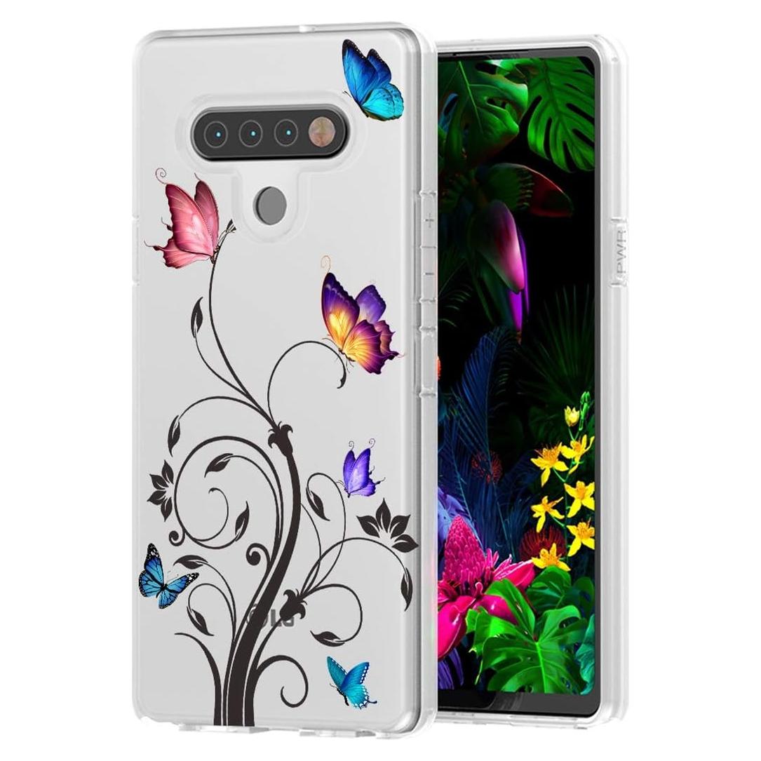 Funda Transparente LG Stylo 6 Bohefo, TPU Ligera y a Prueba de Golpes