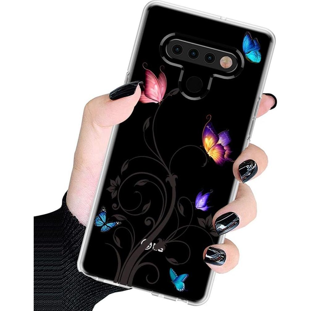 Funda Transparente LG Stylo 6 Bohefo, TPU Ligera y a Prueba de Golpes