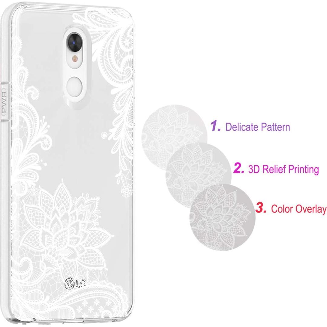 Funda TPU Mandala para LG Aristo 4 Plus, Arena 2, Tribute Royal