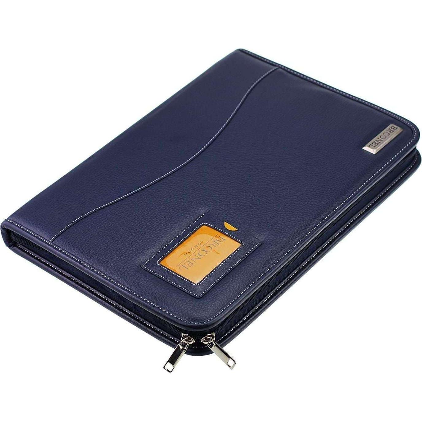 Funda de Cuero Azul Broonel para Laptop LG gram 17"