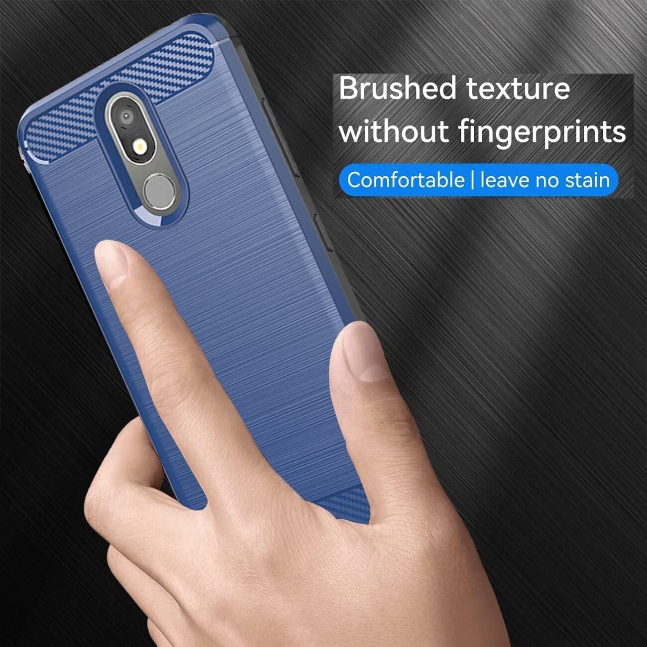 Funda Ultra Delgada TPU para LG Aristo 2/3/2+ Azul Marino