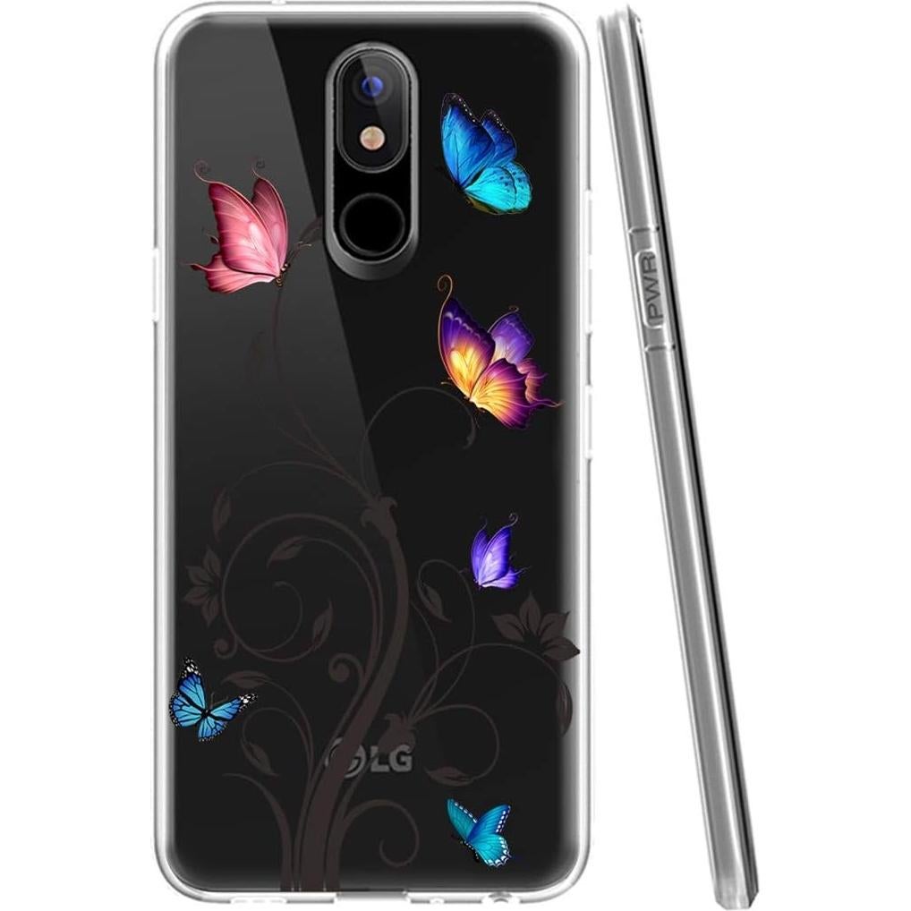 Funda TPU Mariposa para LG K40 / K12 Plus / X4 2019