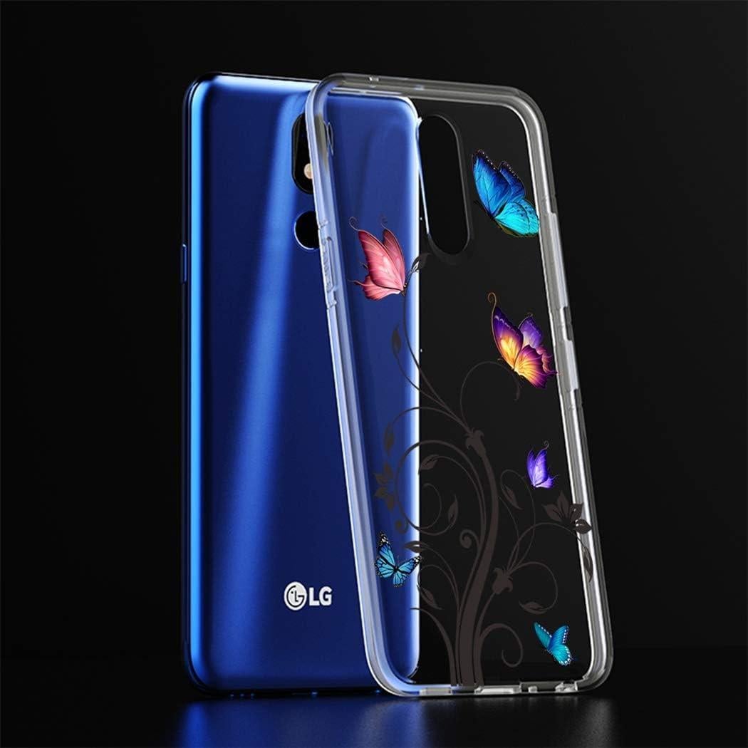 Funda TPU Mariposa para LG K40 / K12 Plus / X4 2019