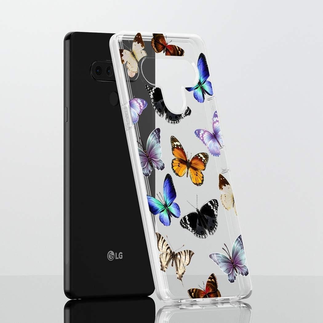 Funda TPU Mariposa para LG K51/Q51/Reflect - Protección Suave