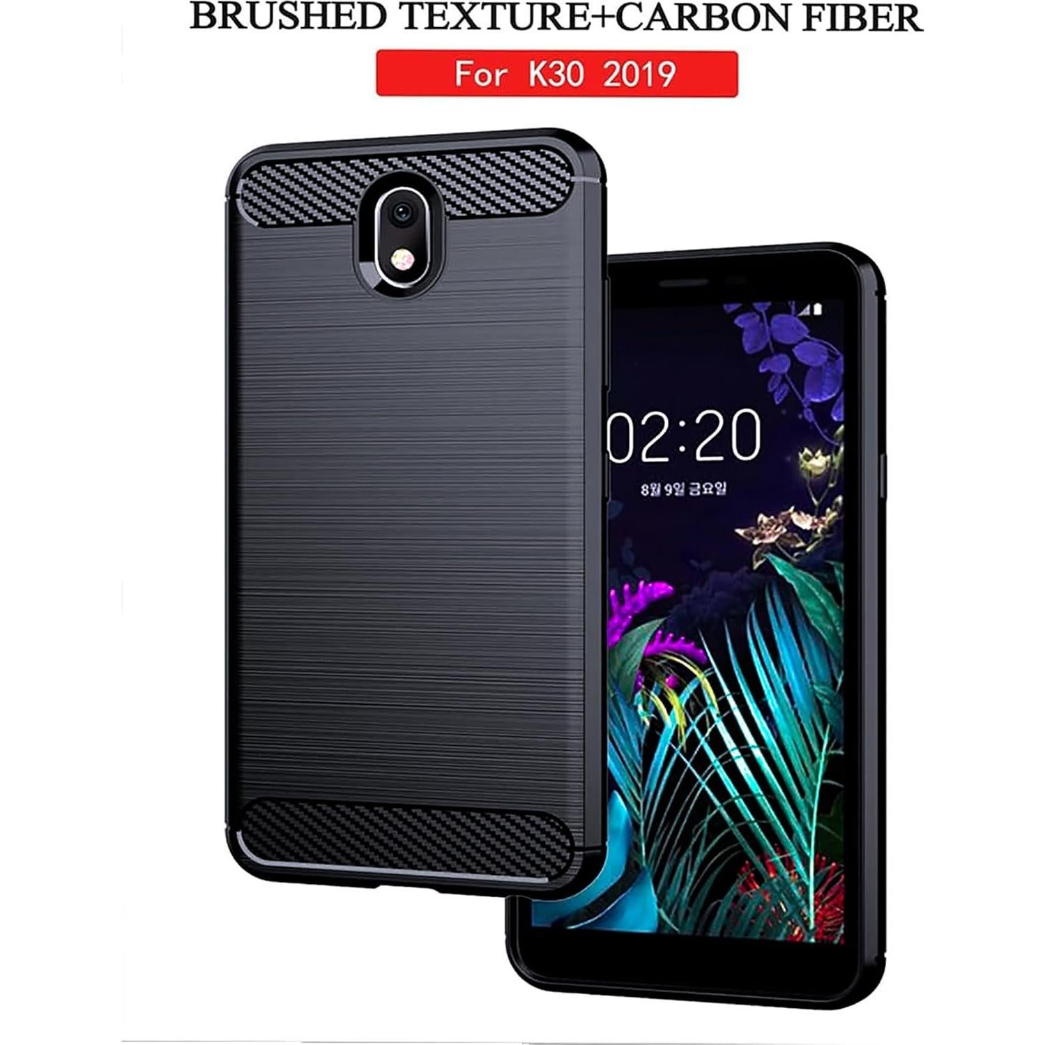 Funda TPU Antideslizante EUAGVQY para LG K30 2019 - Azul