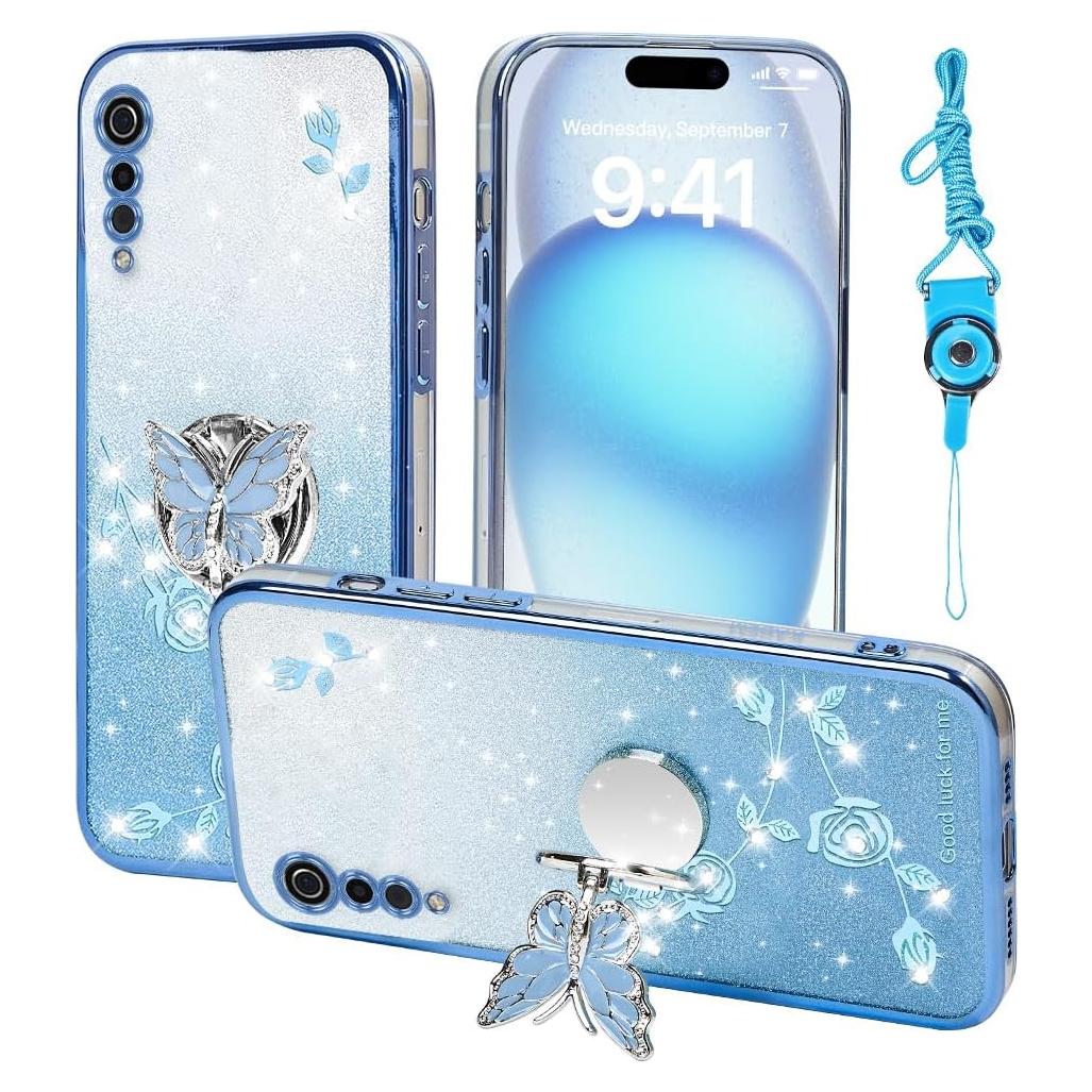 Funda Protectora TPU Azul para LG Velvet 5G y G900N