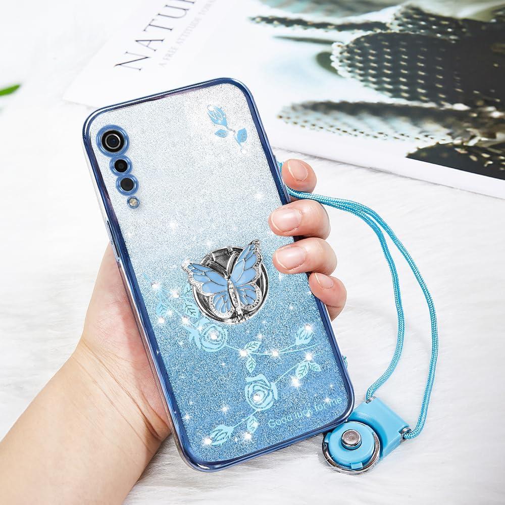 Funda Protectora TPU Azul para LG Velvet 5G y G900N