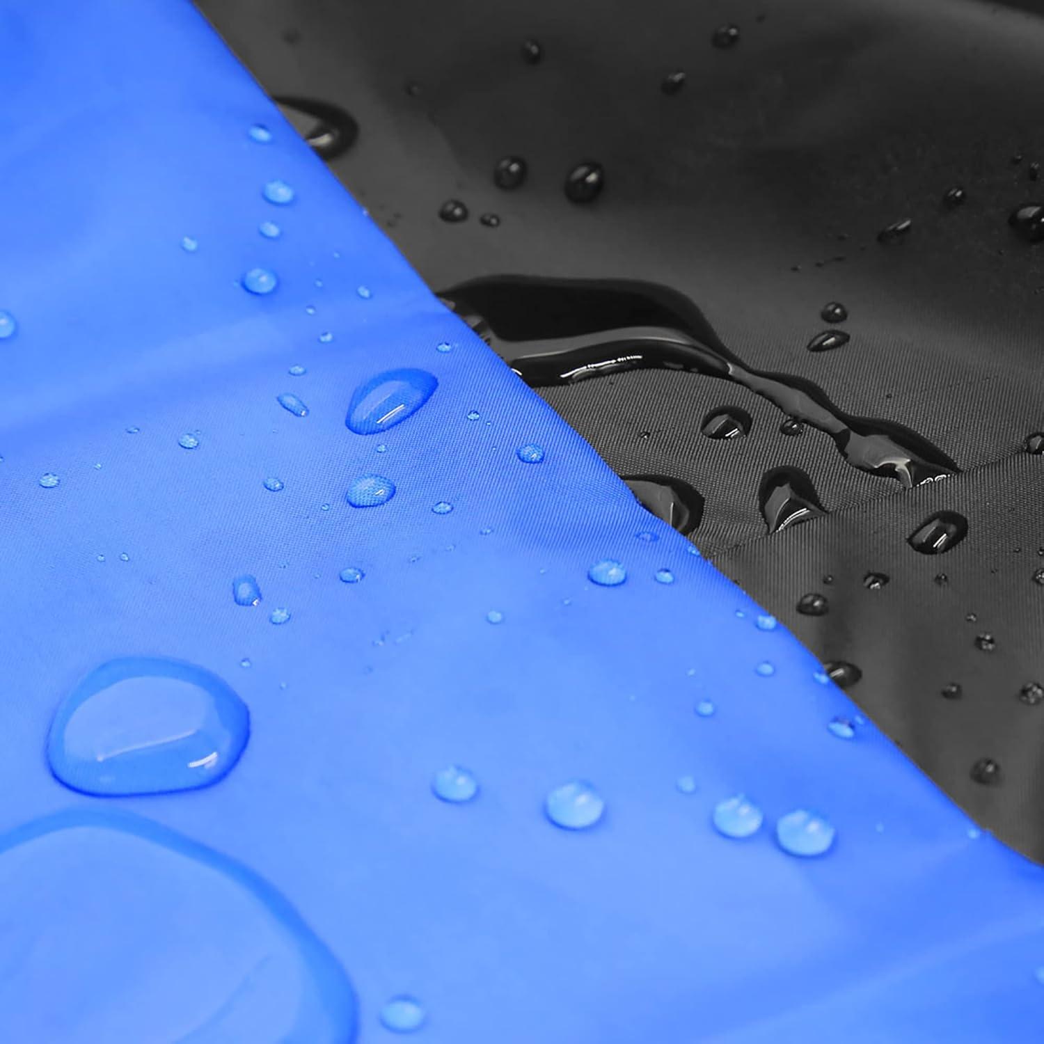 Cubierta de Scooter y Motocicleta uxcell L Azul 218 cm Resistente