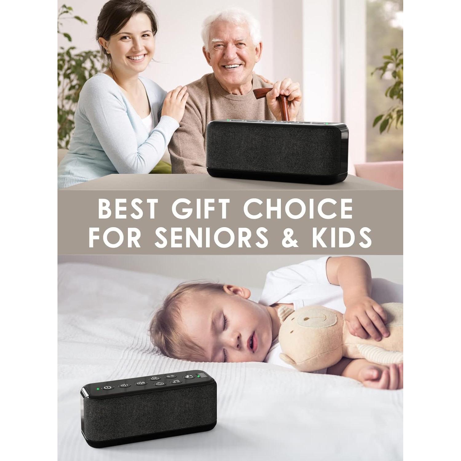 Máquina de Ruido Blanco Portátil OnLyee CR1016 42 Sonidos