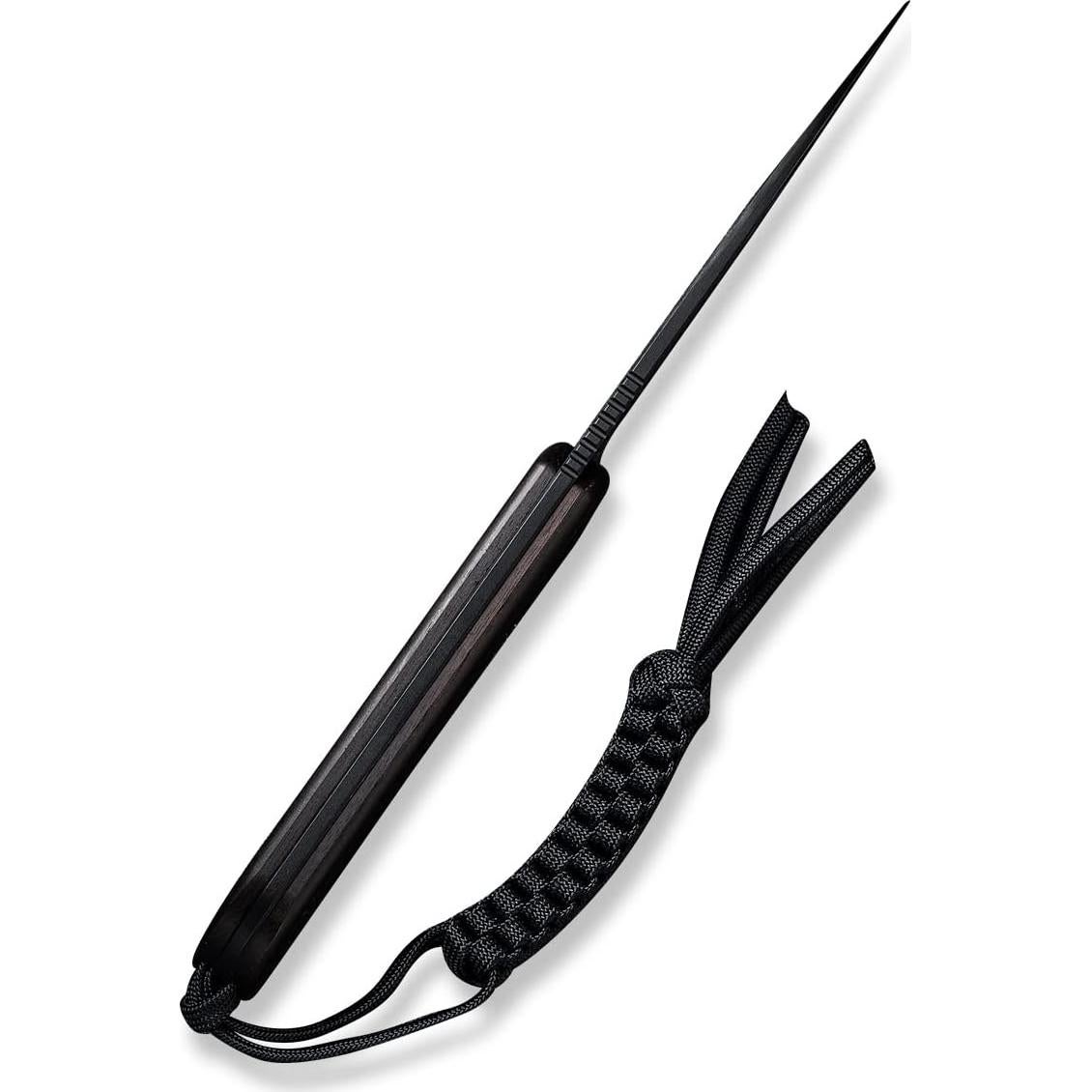 Cuchillo de hoja fija CIVIVI Elementum 10.11 cm Damasco G10