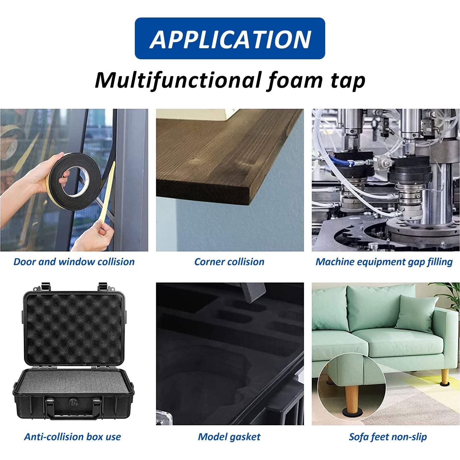 Cinta de Sellado Espuma EVA 2mm x 10mm x 10m ALLWIN