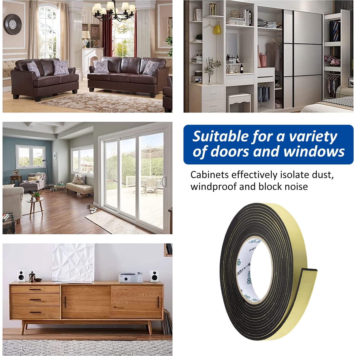 Cinta de Sellado Espuma EVA 2mm x 10mm x 10m ALLWIN