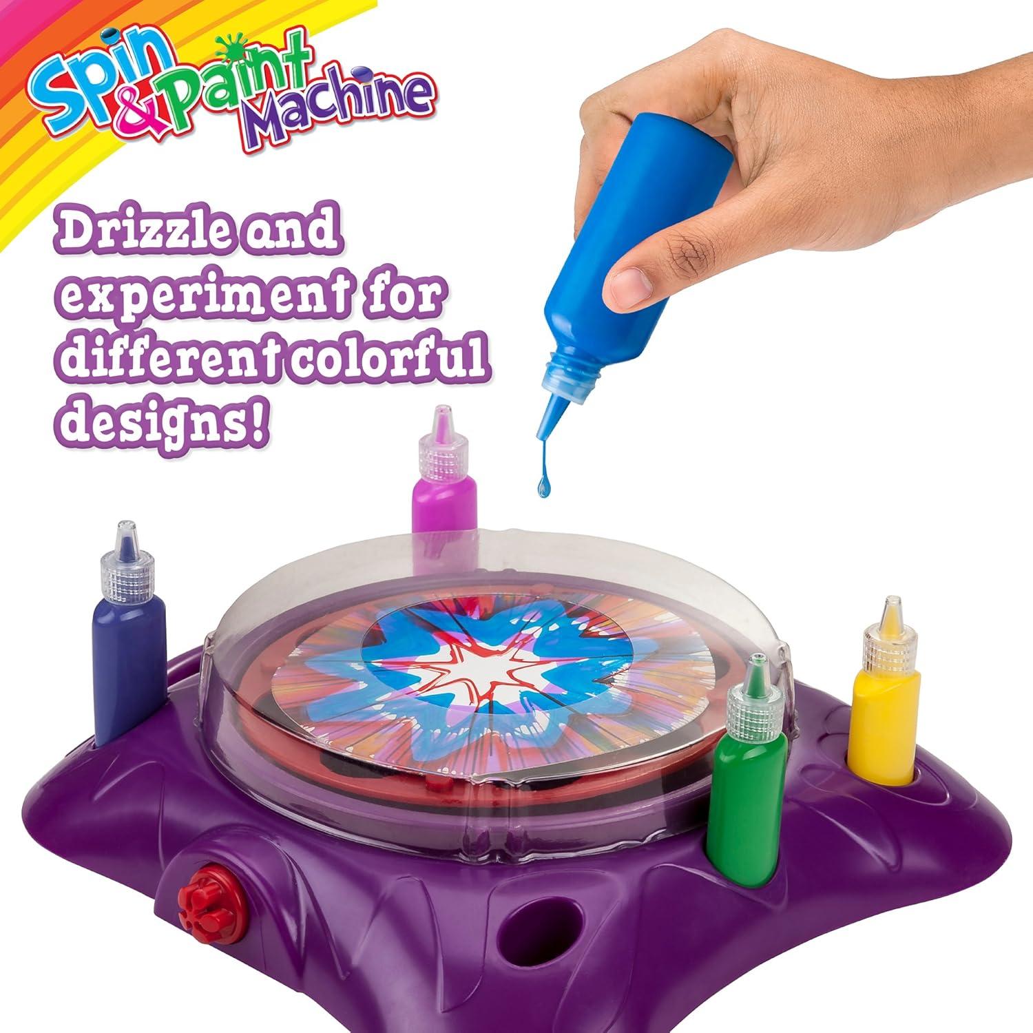 Kit de Arte Spin & Paint Creative Kids - 27 Piezas Multicolor