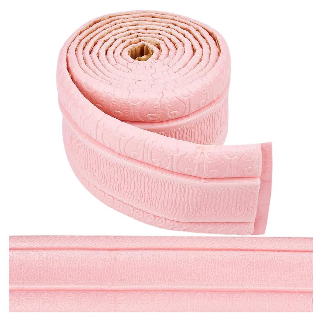 Borde Decorativo Autoadhesivo CRASPIRE Rosa 225.9 cm