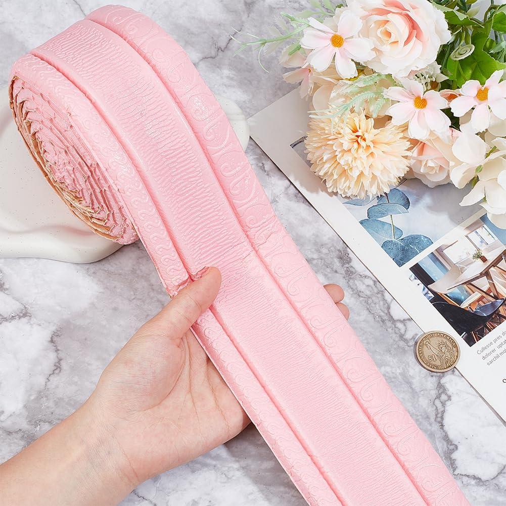 Borde Decorativo Autoadhesivo CRASPIRE Rosa 225.9 cm