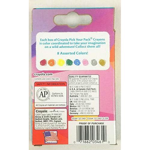 Crayones Crayola Unicornio 8 Colores Multicolor
