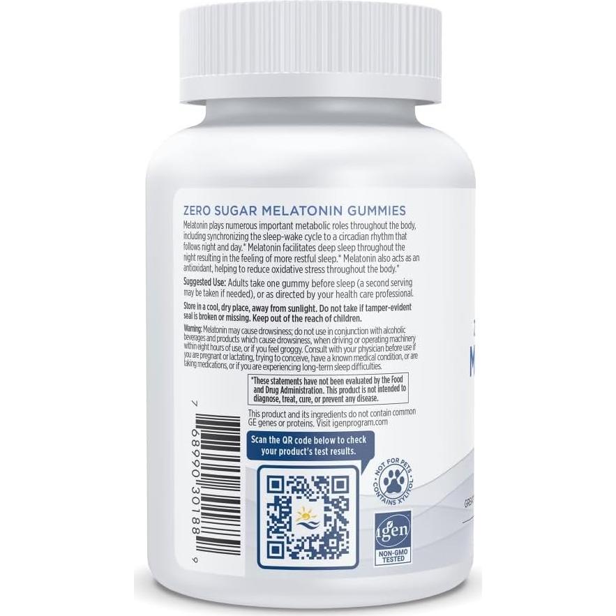 Gomitas de Melatonina Sin Azúcar Nordic Naturals 60 Unidades 1.5 mg