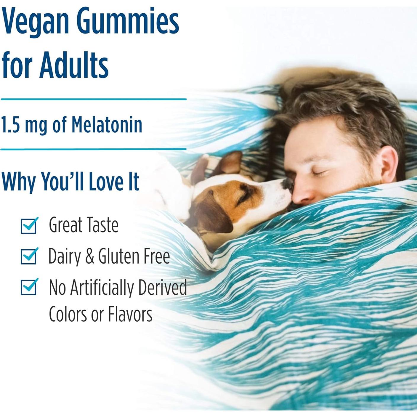 Gomitas de Melatonina Sin Azúcar Nordic Naturals 60 Unidades 1.5 mg