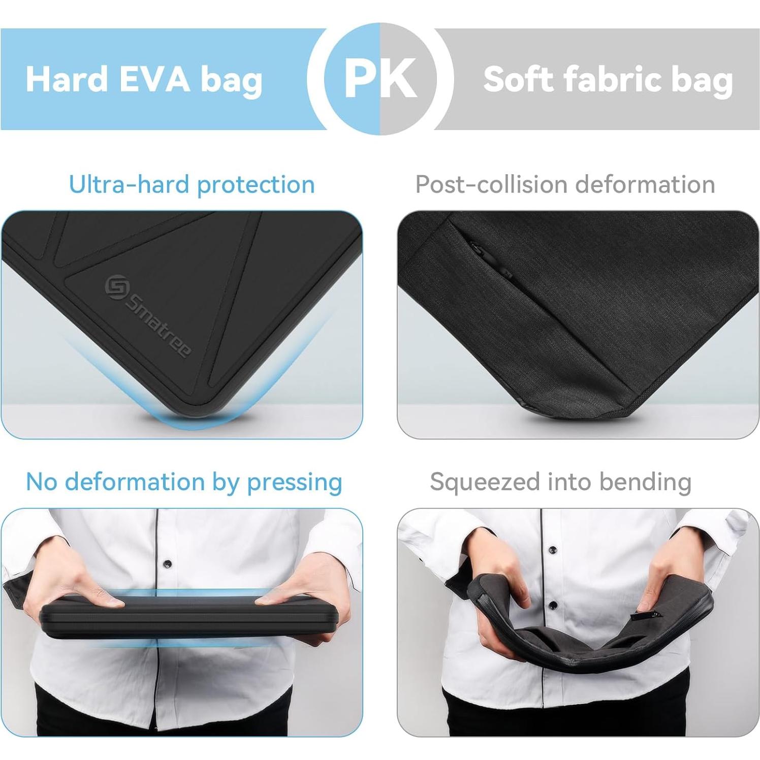 Funda Protectora Dura EVA Smatree para Laptop 15.6" ASUS/Razer