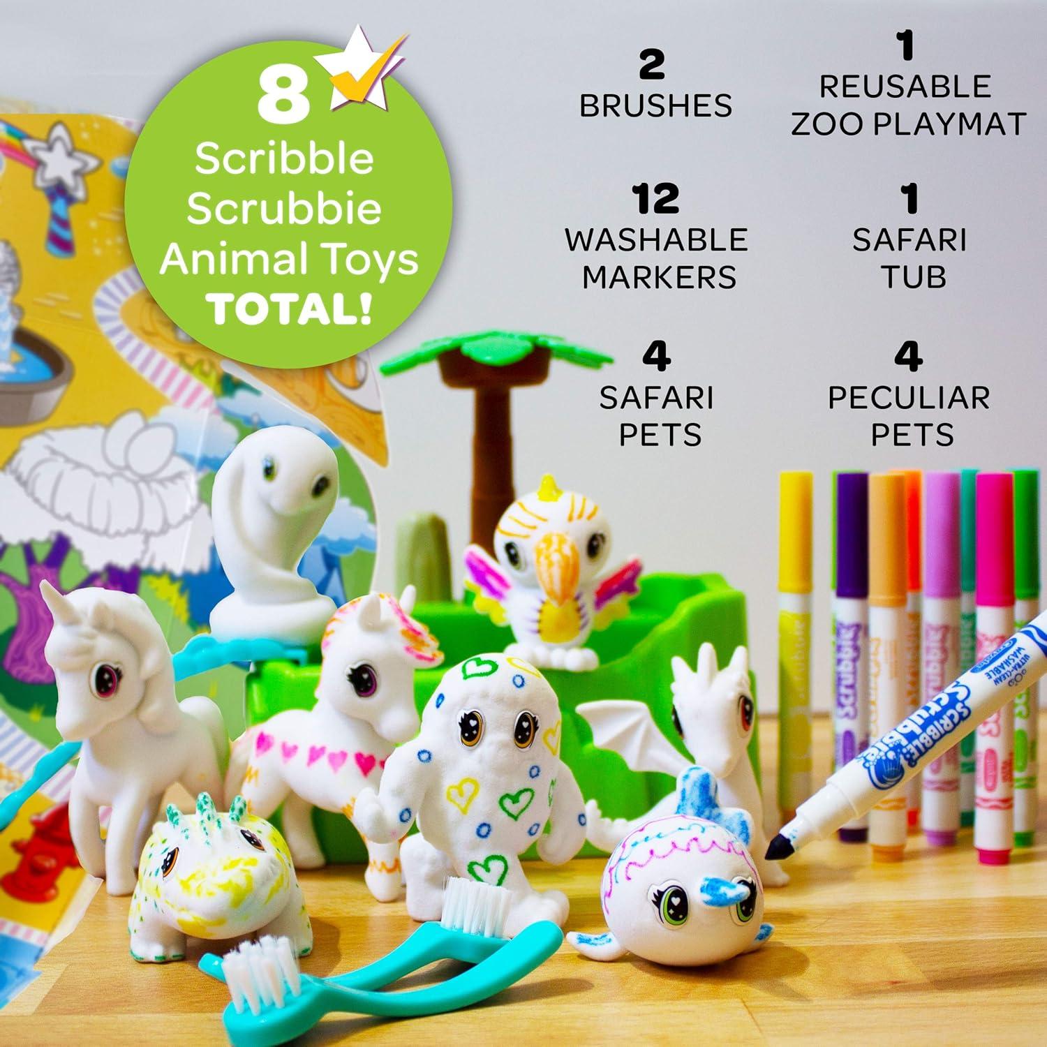 Crayola Scribble Scrubbie Zoológico Peculiar - Juguete 3+