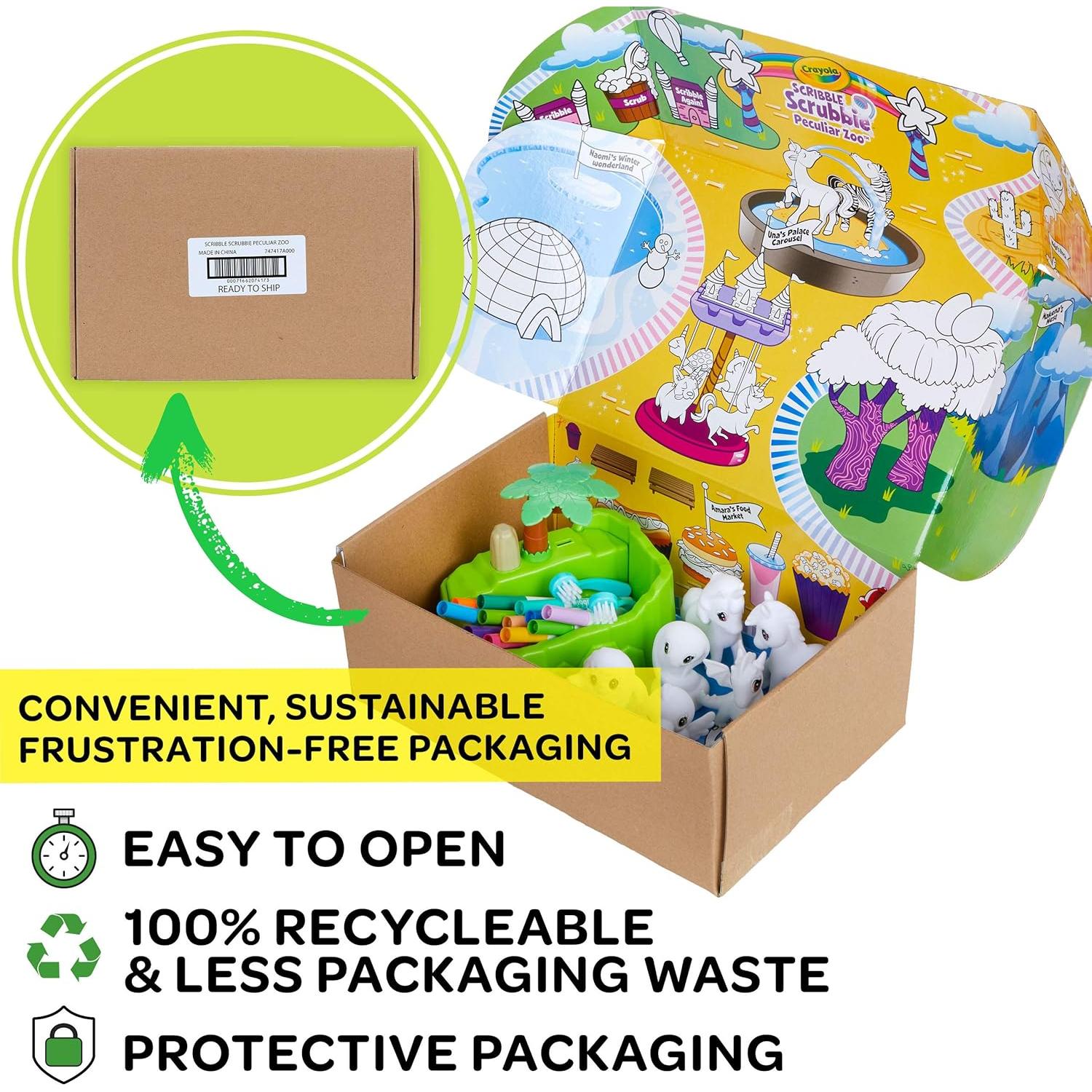 Crayola Scribble Scrubbie Zoológico Peculiar - Juguete 3+