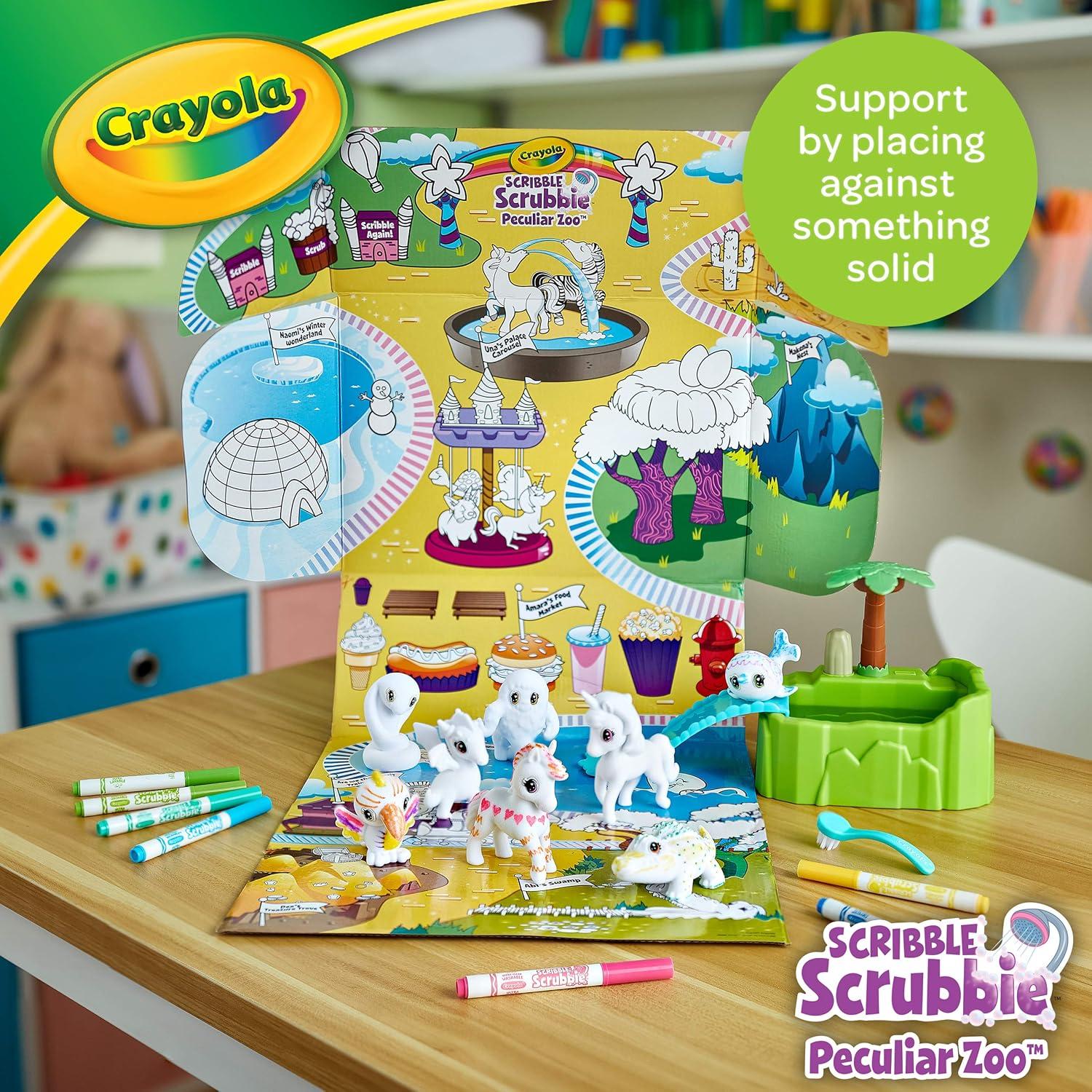 Crayola Scribble Scrubbie Zoológico Peculiar - Juguete 3+