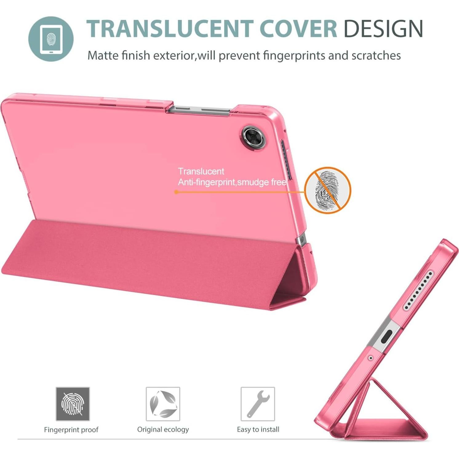 Funda ProCase para Lenovo Tab M8 8" 4ta Gen Rosa 2023