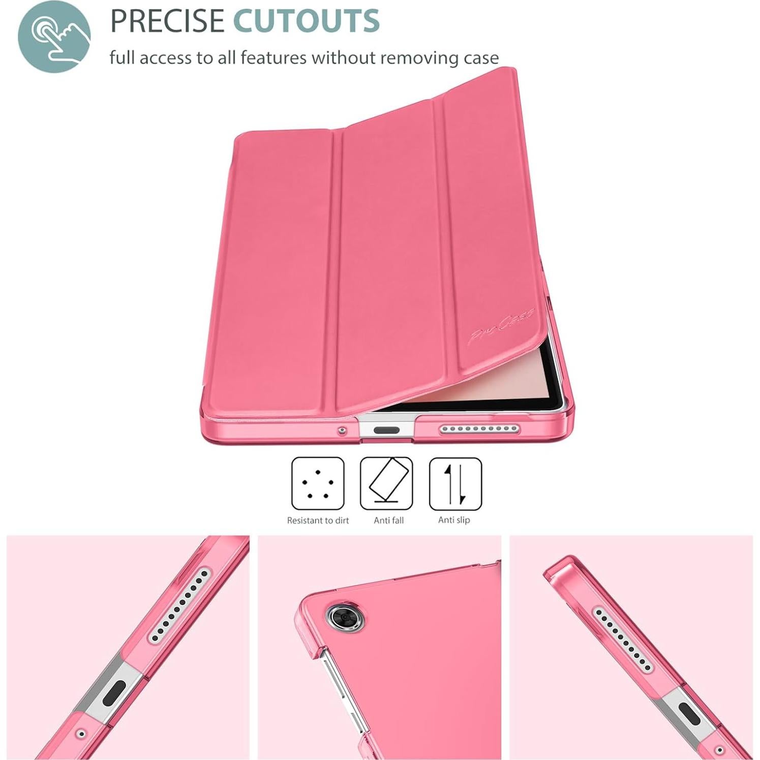 Funda ProCase para Lenovo Tab M8 8" 4ta Gen Rosa 2023