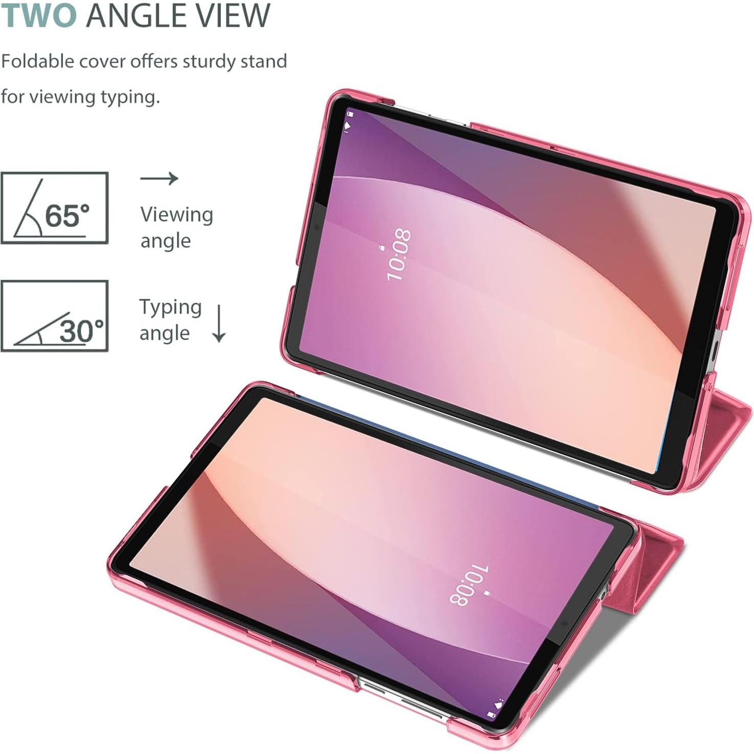 Funda ProCase para Lenovo Tab M8 8" 4ta Gen Rosa 2023
