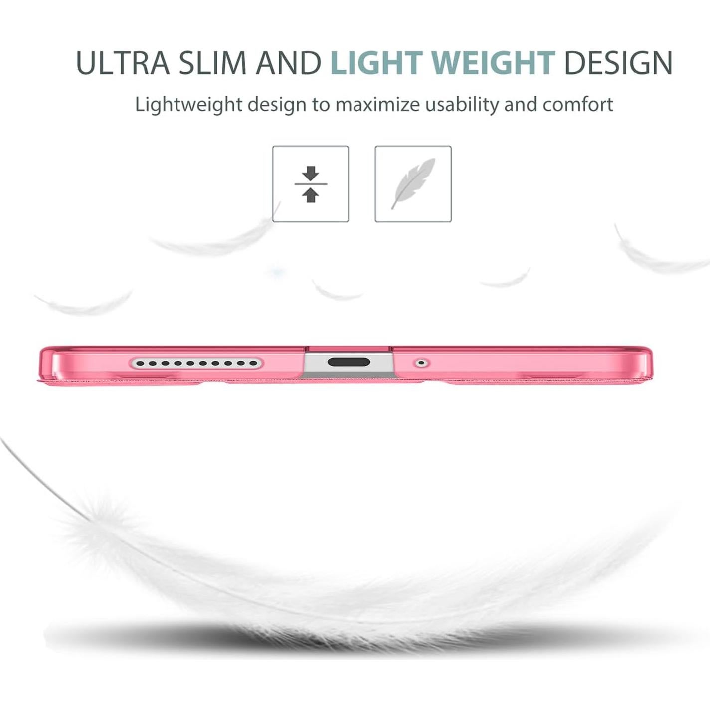 Funda ProCase para Lenovo Tab M8 8" 4ta Gen Rosa 2023