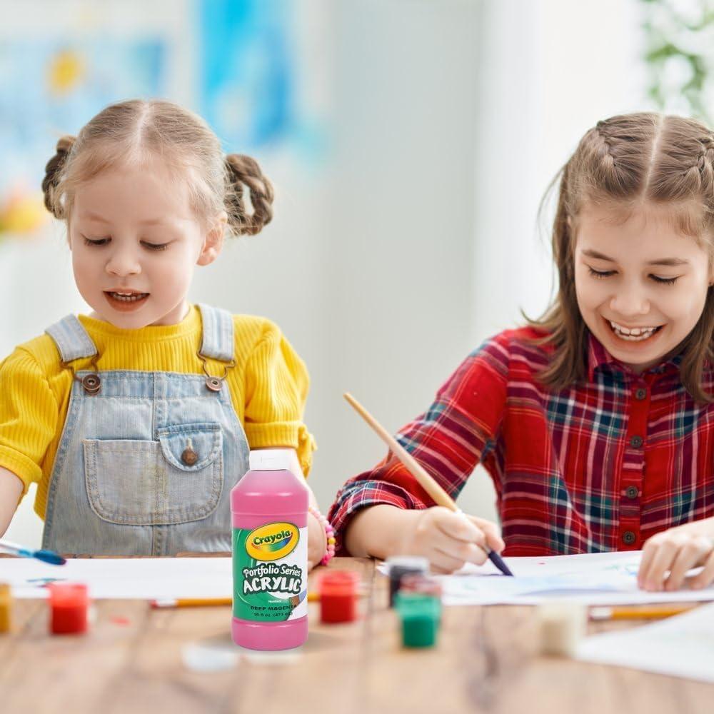 Pintura Acrílica Crayola 473 ml Magenta Profundo