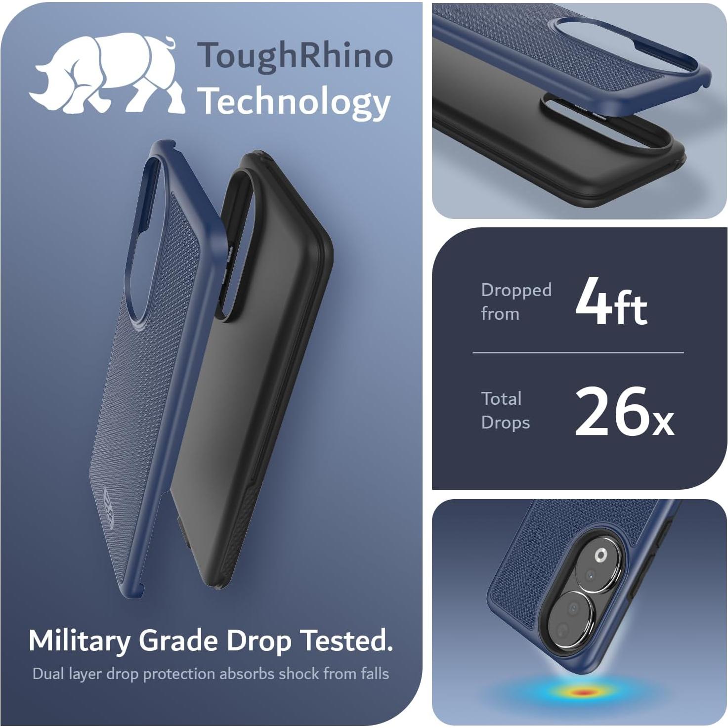 Funda TUDIA DualShield Grip Honor 90 Doble Capa Antideslizante