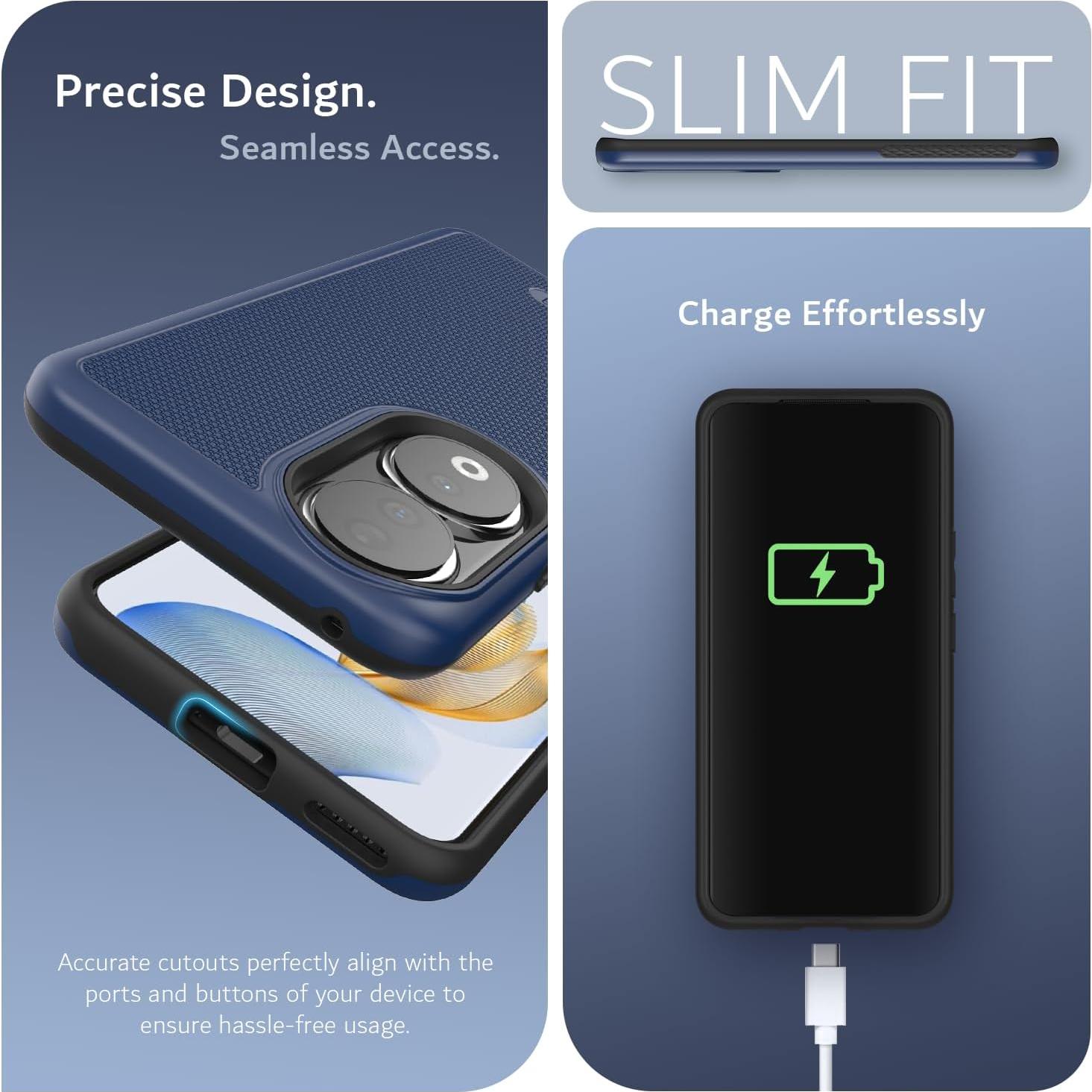 Funda TUDIA DualShield Grip Honor 90 Doble Capa Antideslizante