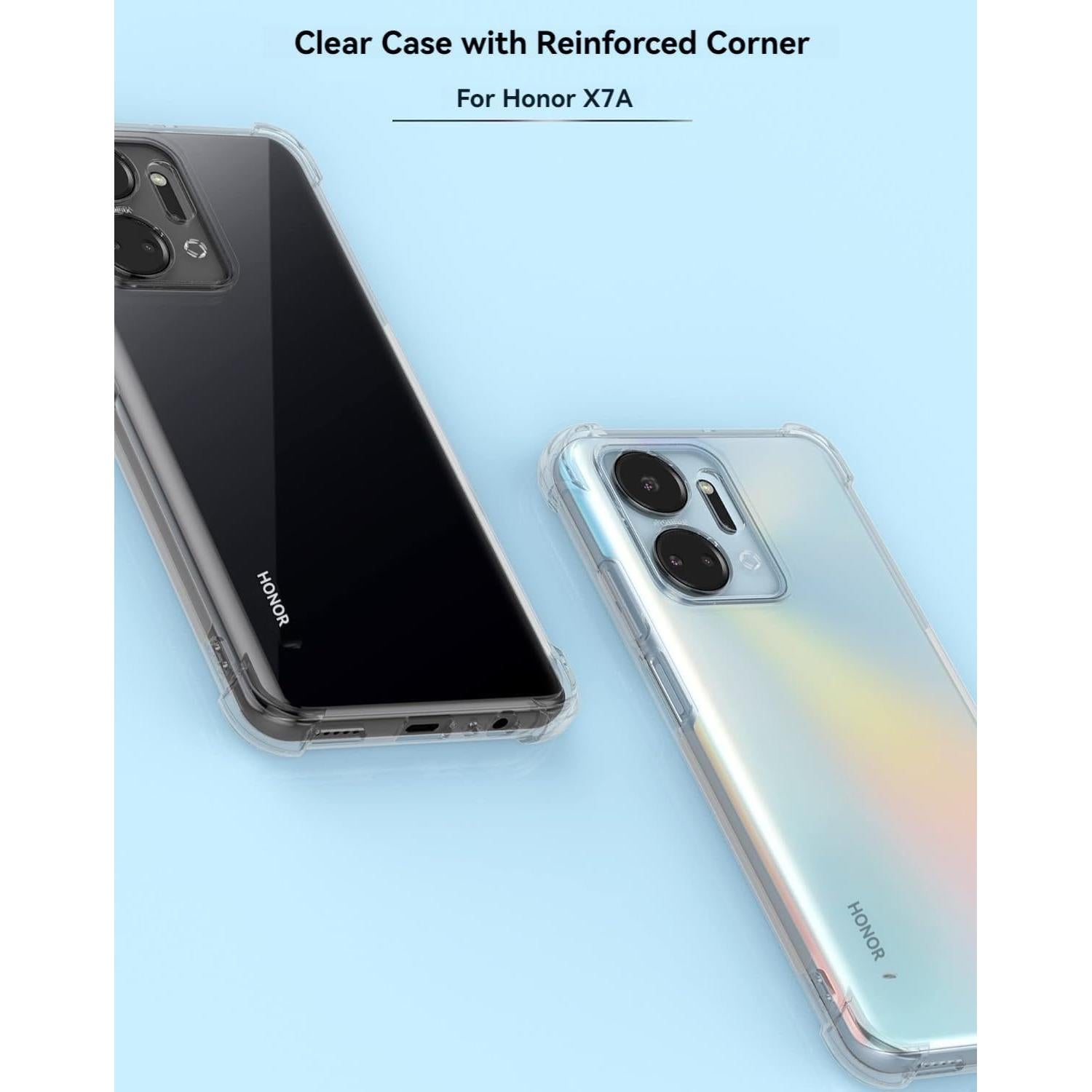 Funda TPU Transparente USTIYA para Honor X7A - Protección Suave