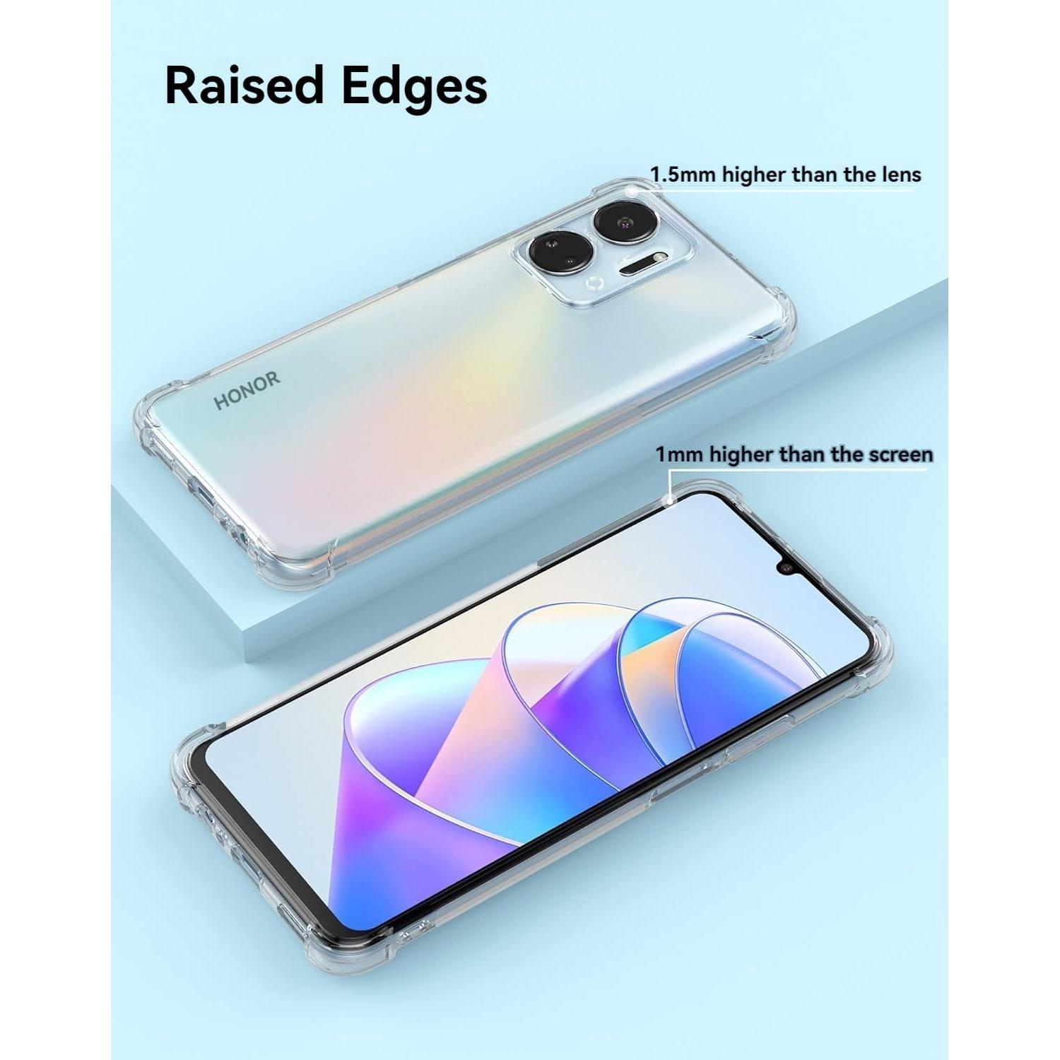 Funda TPU Transparente USTIYA para Honor X7A - Protección Suave