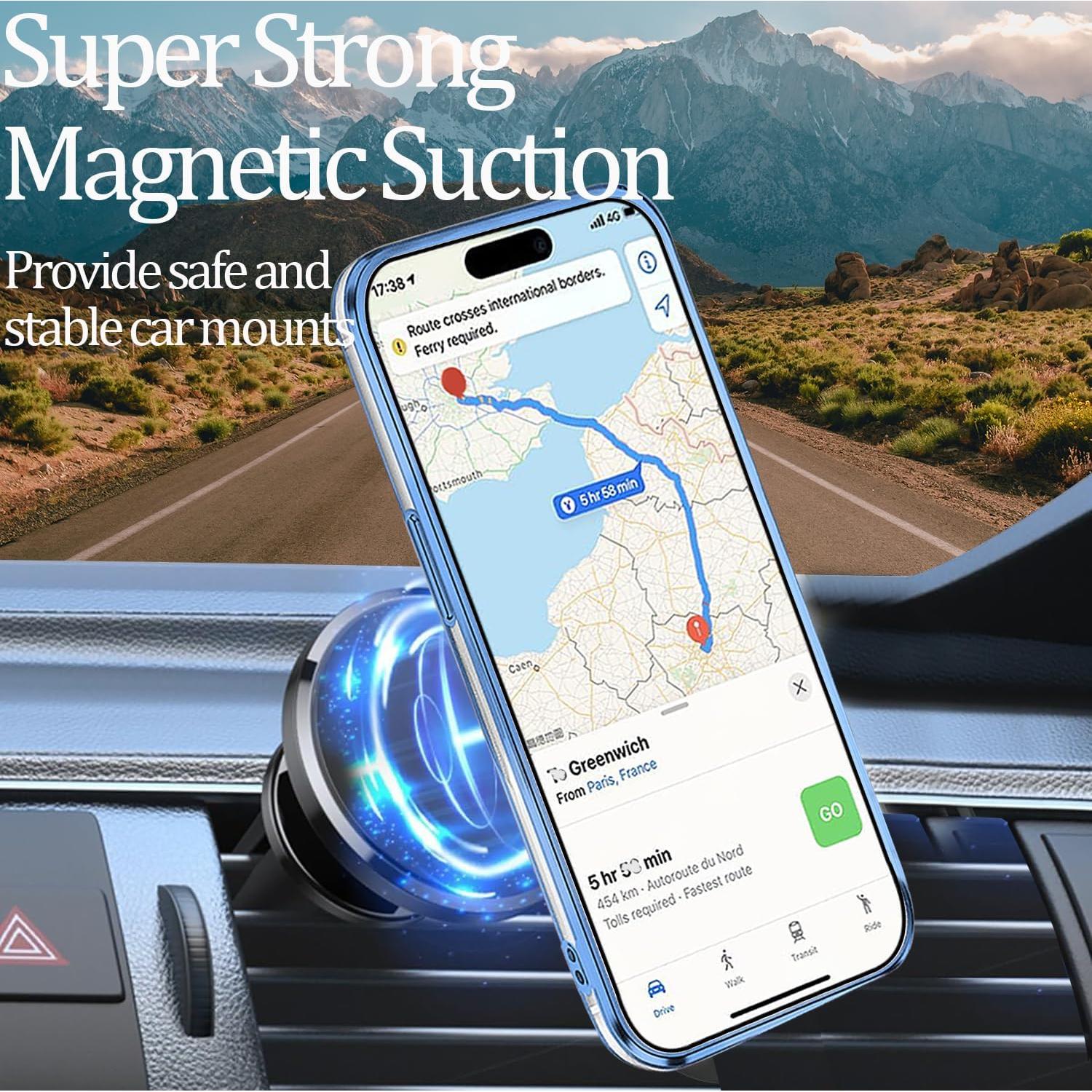 Funda Magnética Honor Magic 5 Lite Azul Silicona Antigolpes