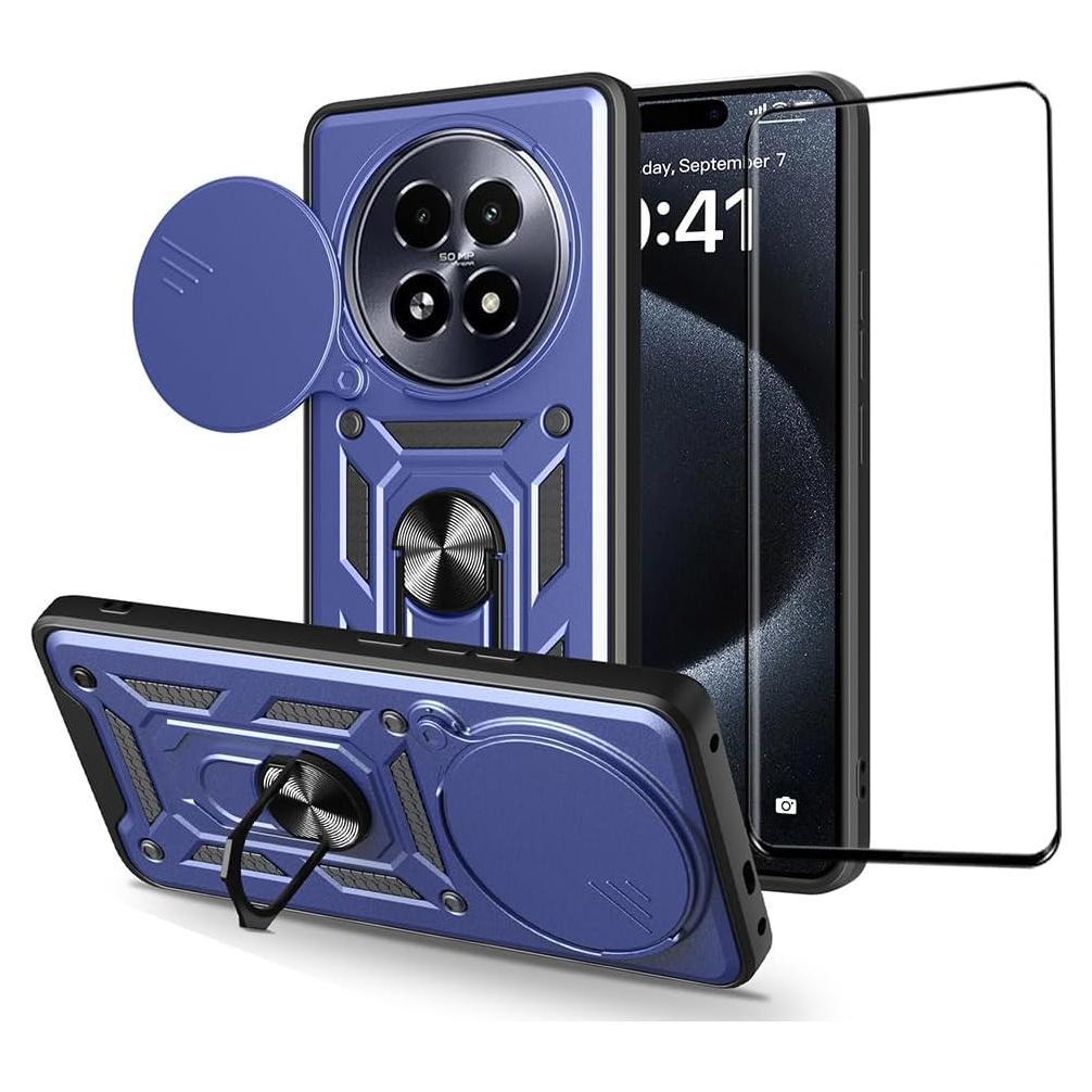 Funda Doble Capa Huawei Honor Magic 7 Pro + Vidrio Templado