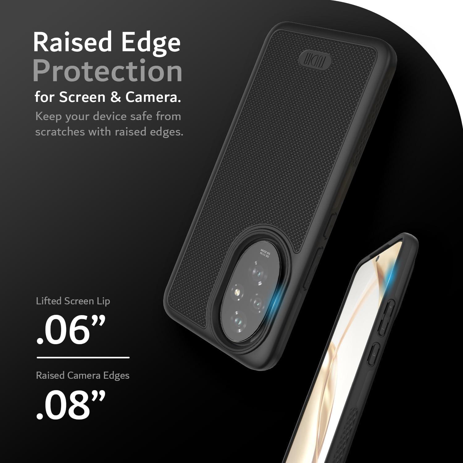 Funda TUDIA DualShield para Honor 200 5G, Grado Militar, Negro Mate