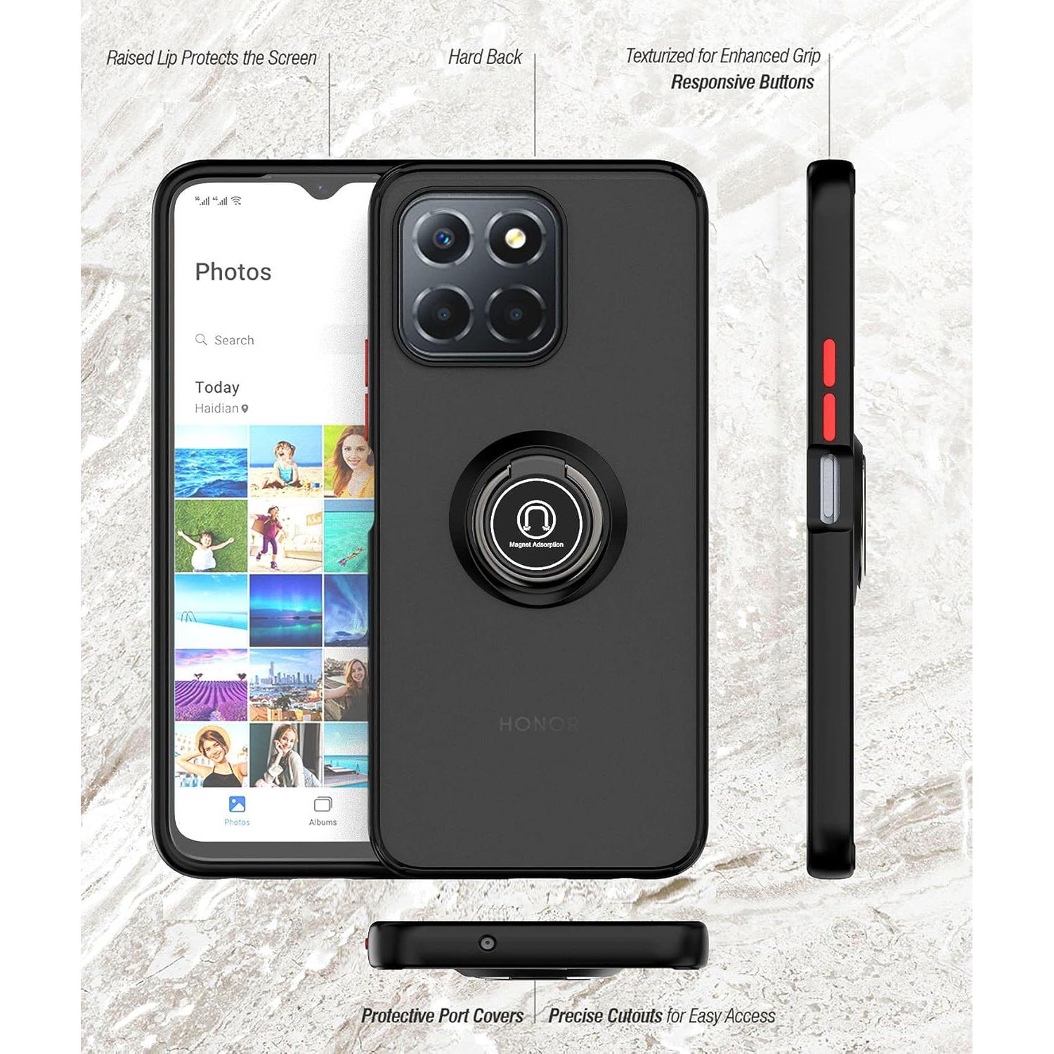 Funda QUIETIP para Honor X6/X6S/X8 5G/70 Lite con Protector