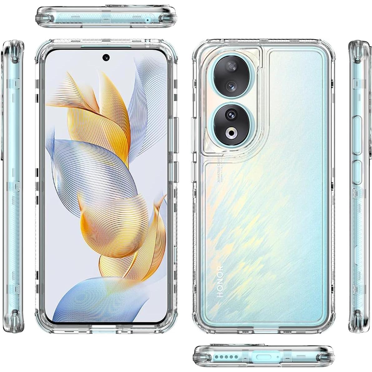 Funda Protectora 3 Capas Honor 90 5G Transparente con Protector