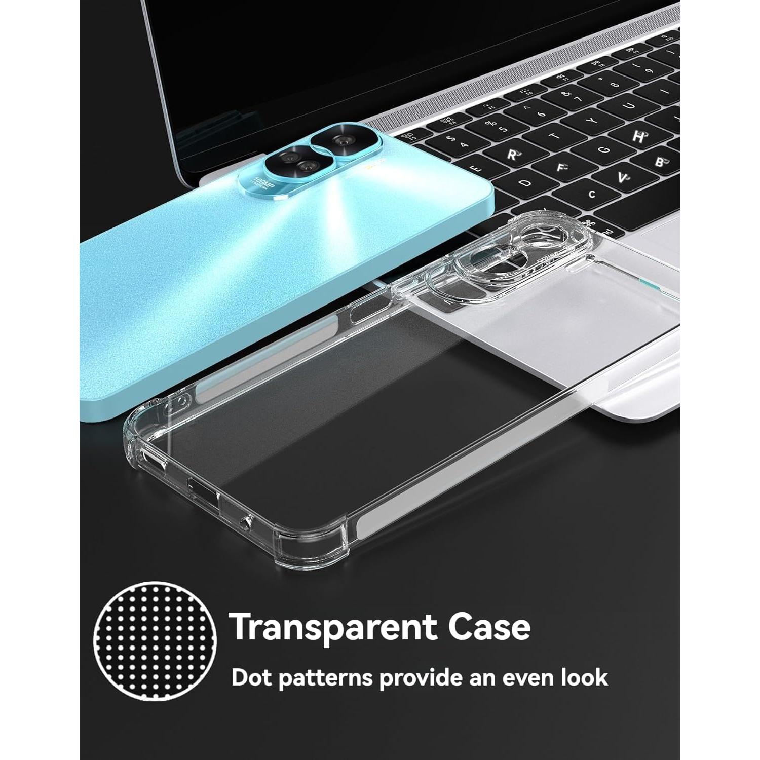 Funda TPU Transparente USTIYA para Honor 90 Lite - Protección Impactos