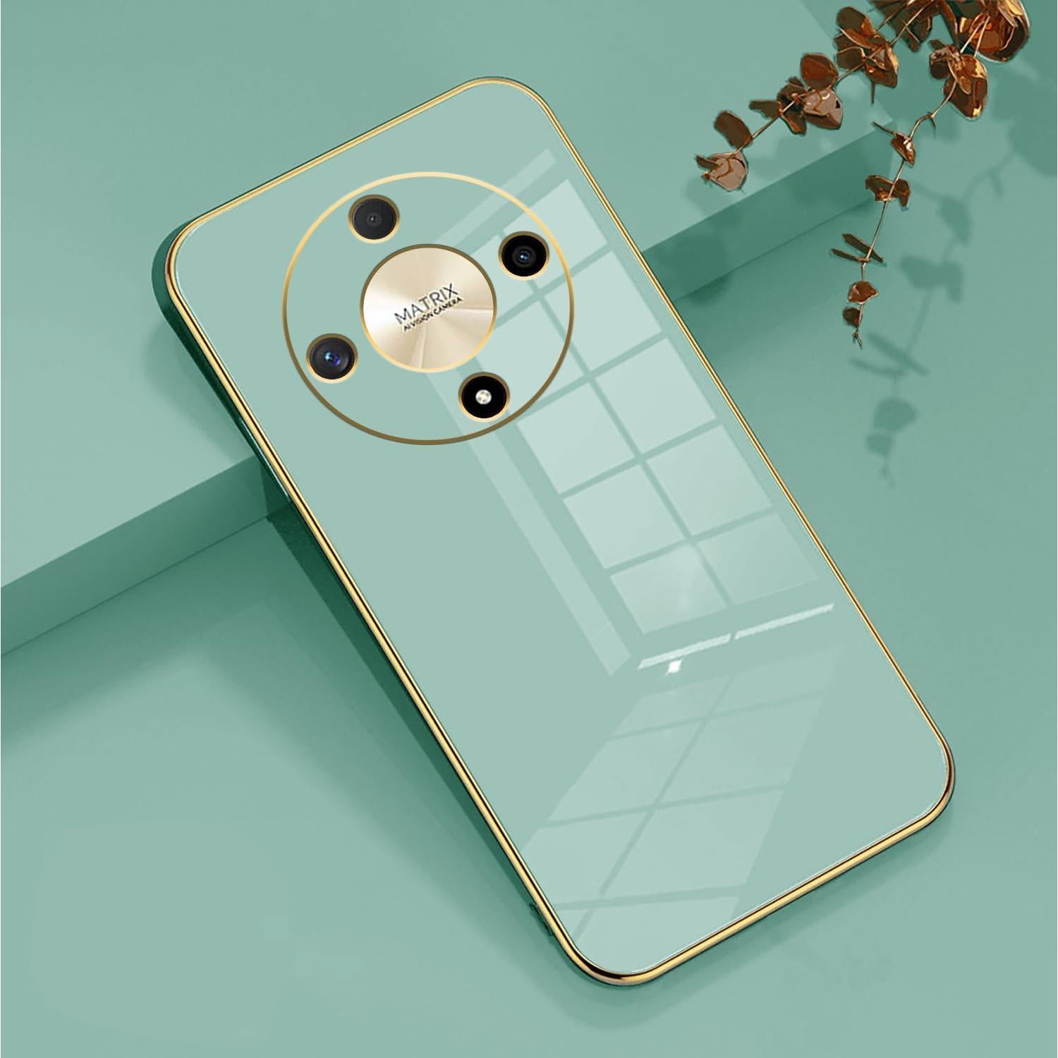 Funda Silicona TPU Honor Magic 6 Lite Verde Delgado