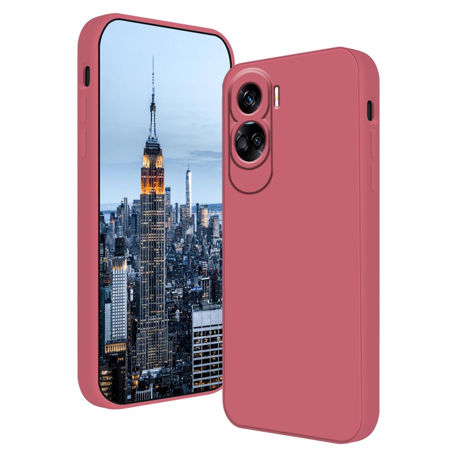 Funda de Silicona Honor 90 Lite Wousunly Verde Oscuro Antichoque