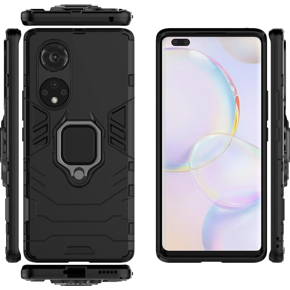 Funda Bumper Doble Capa MaiJin para Huawei Nova 9 Pro - Negro
