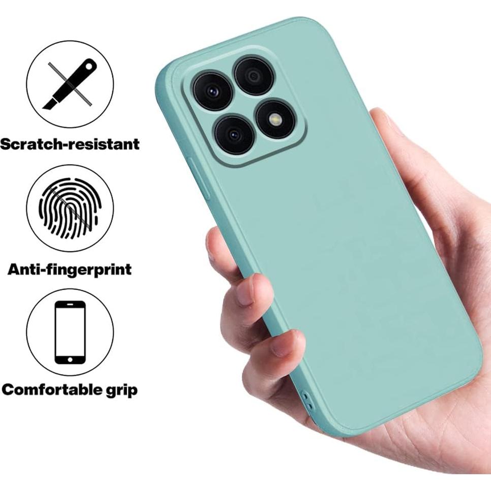 Funda de Silicona Honor X8a Antichoque Azul Suave 49.9g
