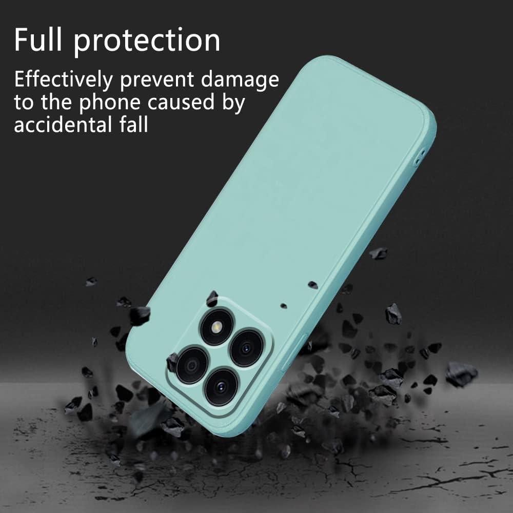 Funda de Silicona Honor X8a Antichoque Azul Suave 49.9g